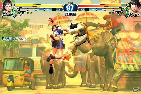 iPhone/iPod touch「ストリートファイターIV VOLT」さくら＆まことの参戦が決定！豪鬼が使用可能になる第3の条件も明らかにの画像7