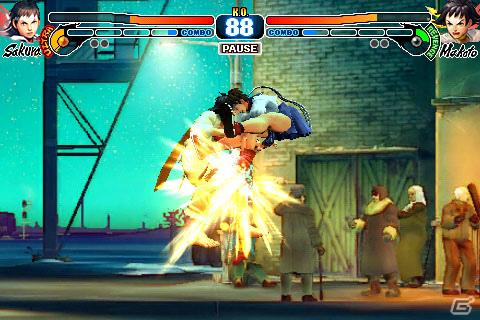 iPhone/iPod touch「ストリートファイターIV VOLT」さくら＆まことの参戦が決定！豪鬼が使用可能になる第3の条件も明らかにの画像9