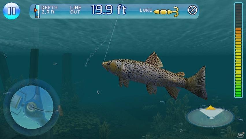 ドコモスマートフォン「Xperia(tm) SO-01B」向けに「Fishing Kings HD」配信開始の画像3