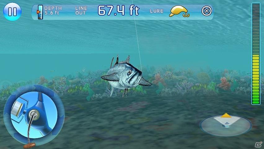 ドコモスマートフォン「Xperia(tm) SO-01B」向けに「Fishing Kings HD」配信開始の画像5
