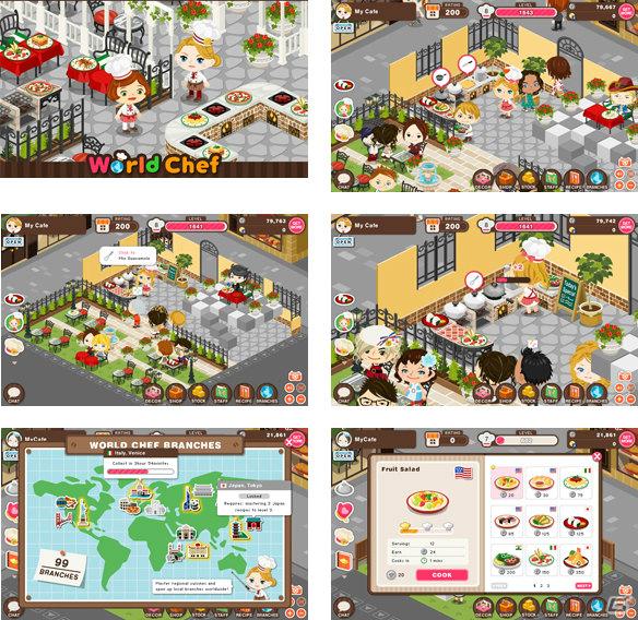サイバーエージェント、海外向けレストランゲーム「World Chef」をFacebookにて公開の画像1