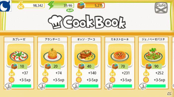 世界中の料理でお客さんをもてなすソーシャルゲーム「Delicious Village」が「Mobage」に登場の画像2