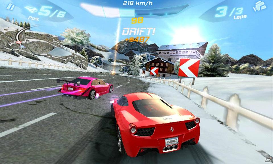 ドコモスマートフォン「GALAXY S II SC-02C」向けに「アスファルト6：Adrenaline HD」が対応の画像3