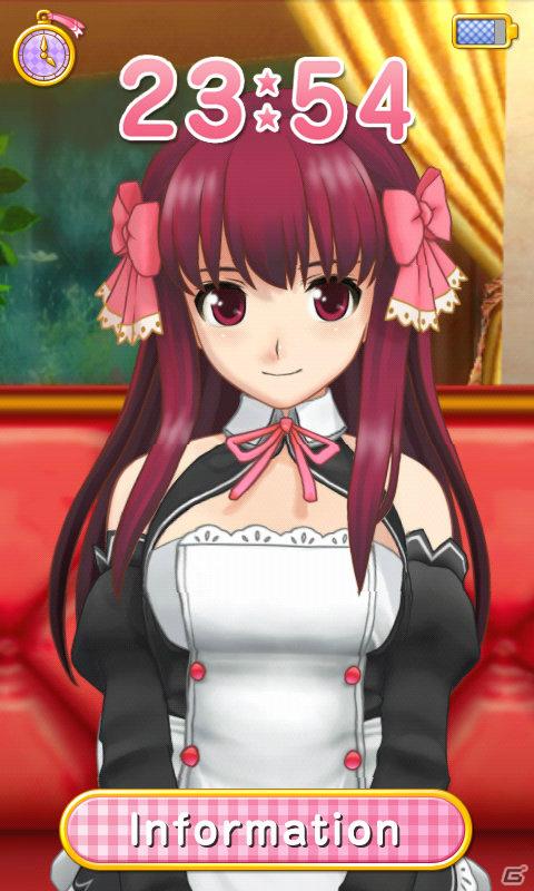 ドリームクラブで遂におさわりが解禁！？「ドリームぴゅあクロック 亜麻音（プレビュー版）」がAndroidアプリで登場の画像4