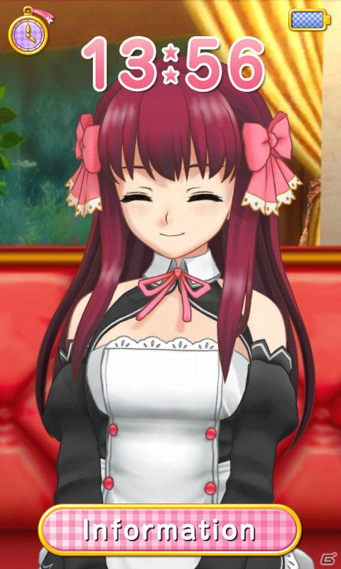 ドリームクラブで遂におさわりが解禁！？「ドリームぴゅあクロック 亜麻音（プレビュー版）」がAndroidアプリで登場の画像5