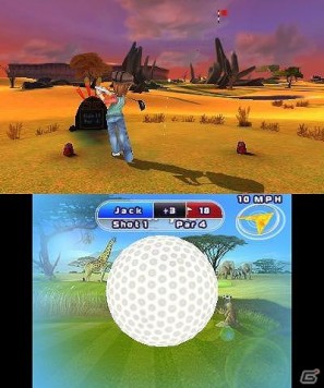 ニンテンドー3DS「レッツ！ゴルフ 3D」新スクリーンショットをFacebook上で公開＆配信開始日を発表の画像5