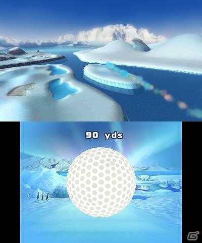 ニンテンドー3DS「レッツ！ゴルフ 3D」新スクリーンショットをFacebook上で公開＆配信開始日を発表の画像3