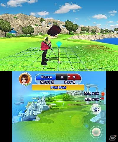 ニンテンドー3DS「レッツ！ゴルフ 3D」新スクリーンショットをFacebook上で公開＆配信開始日を発表の画像4