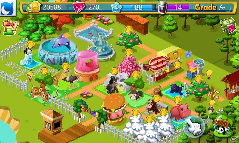 アニマルヒーリングソーシャルアプリ「Zoo Land」7月27日よりグローバル版「Mobage」においてAndroid端末向けにービスを提供を開始の画像15
