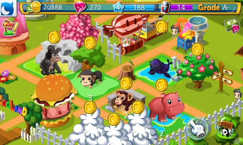 アニマルヒーリングソーシャルアプリ「Zoo Land」7月27日よりグローバル版「Mobage」においてAndroid端末向けにービスを提供を開始の画像16