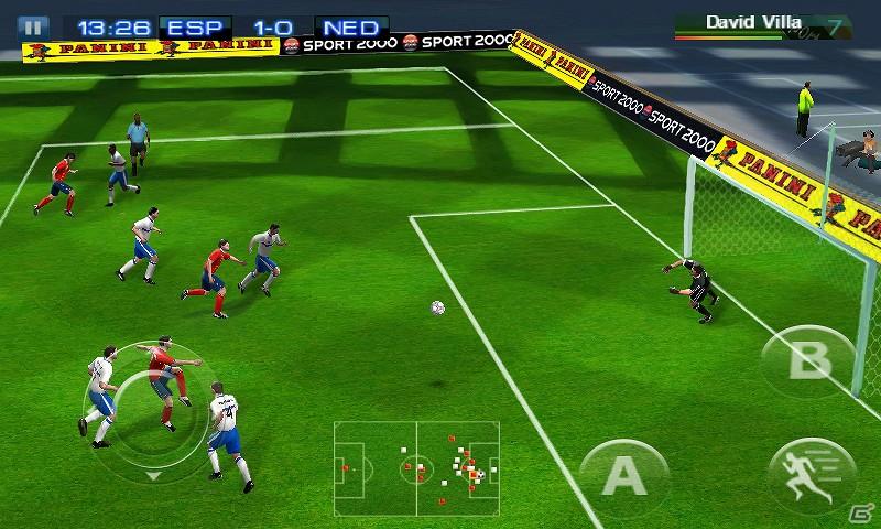 ゲームロフト、「GALAXY S SC-02B」向けに「リアルサッカー2011 HD」を配信開始の画像2
