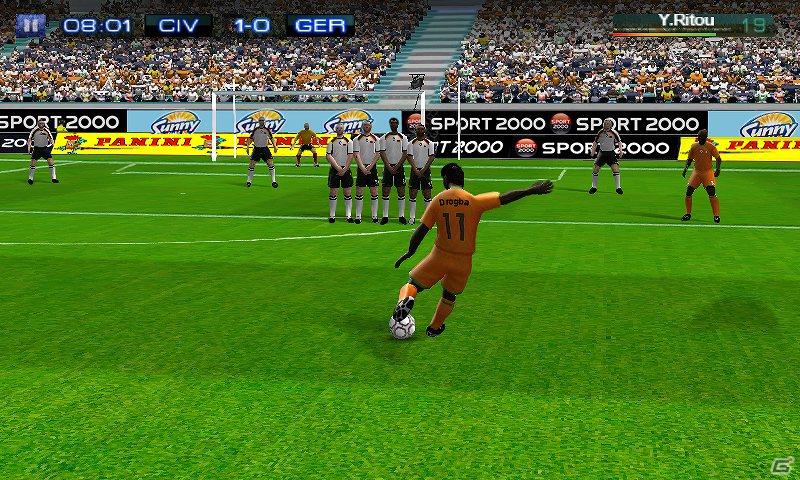 ゲームロフト、「GALAXY S SC-02B」向けに「リアルサッカー2011 HD」を配信開始の画像3