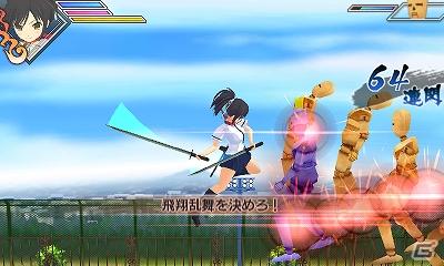 3DS「閃乱カグラ –少女達の真影-」斑鳩のミニプレイ動画付き「アクション」紹介ページ＆「月刊コミックアライブ」コミック告知ページ公開の画像4