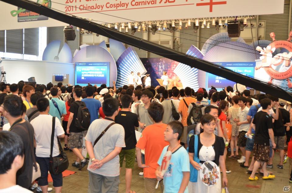 【ChinaJoy 2011】写真で見る！熱気ムンムンの会場内フォトギャラリー＆舞台裏が垣間見える？おもしろ画像もちょっぴり紹介の画像13