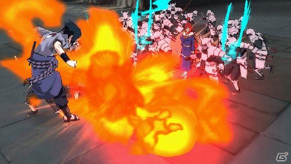 PSP「NARUTO－ナルト－ 疾風伝 ナルティメットインパクト」“忍の最大戦力”五影＆戦闘中にパワーアップする「覚醒」を紹介の画像12