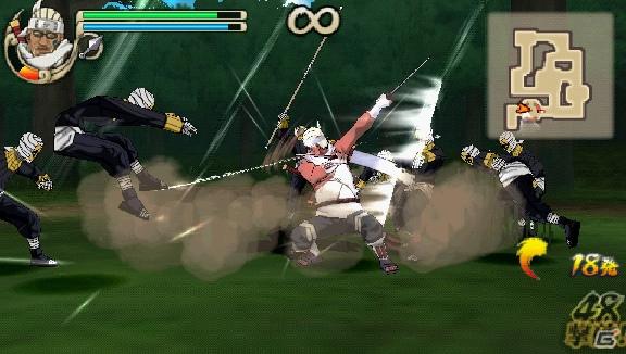 PSP「NARUTO－ナルト－ 疾風伝 ナルティメットインパクト」“忍の最大戦力”五影＆戦闘中にパワーアップする「覚醒」を紹介の画像22