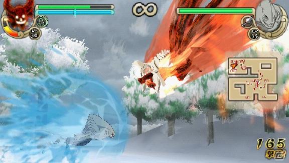 PSP「NARUTO－ナルト－ 疾風伝 ナルティメットインパクト」“忍の最大戦力”五影＆戦闘中にパワーアップする「覚醒」を紹介の画像28