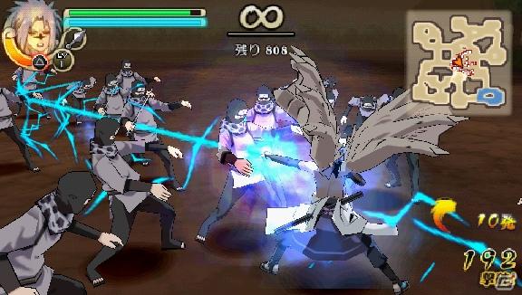 PSP「NARUTO－ナルト－ 疾風伝 ナルティメットインパクト」“忍の最大戦力”五影＆戦闘中にパワーアップする「覚醒」を紹介の画像33