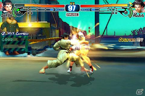 iPhone/iPod touch「ストリートファイター4 VOLT -Battle Protocol-」本日より「さくら」「まこと」が参戦！500円で購入できる限定セールも実施の画像7