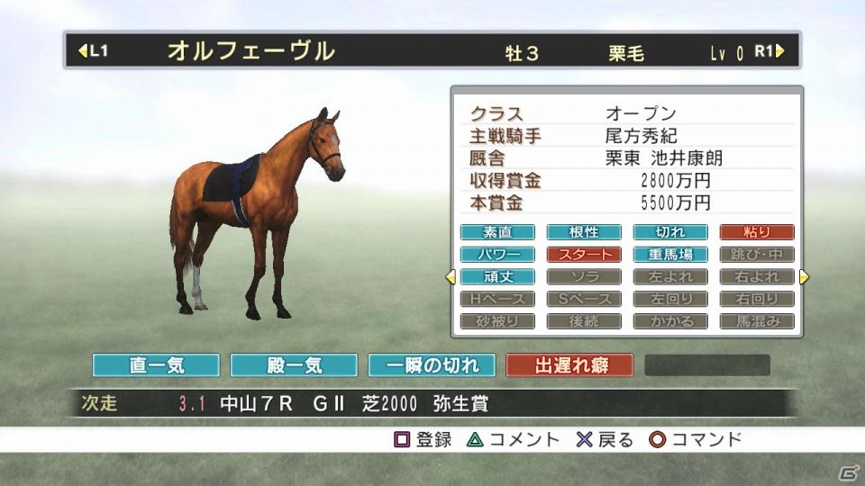 PS3/Xbox360/Wii「チャンピオンジョッキー:ギャロップレーサー＆ジーワンジョッキー」ゲーム最新情報＆新しい画面写真を公開の画像9