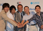 Tencent社とグリー、コーエーテクモゲームスとタイトーのソーシャルゲームを中国市場へ提供