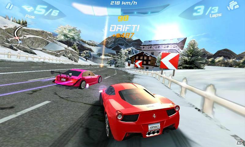 「アスファルト6：Adrenaline HD」がauのAndroid端末「INFOBAR A01」に対応の画像2