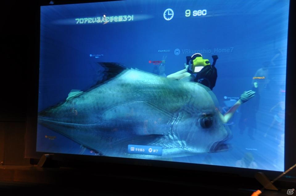 真夏の銀座に小さな海が出現！大画面で迫力のバーチャルリアリティを体験「Sony Aquarium VR 黒潮の海 イベント～VR黒潮の海で泳ごう！～」レポートの画像47