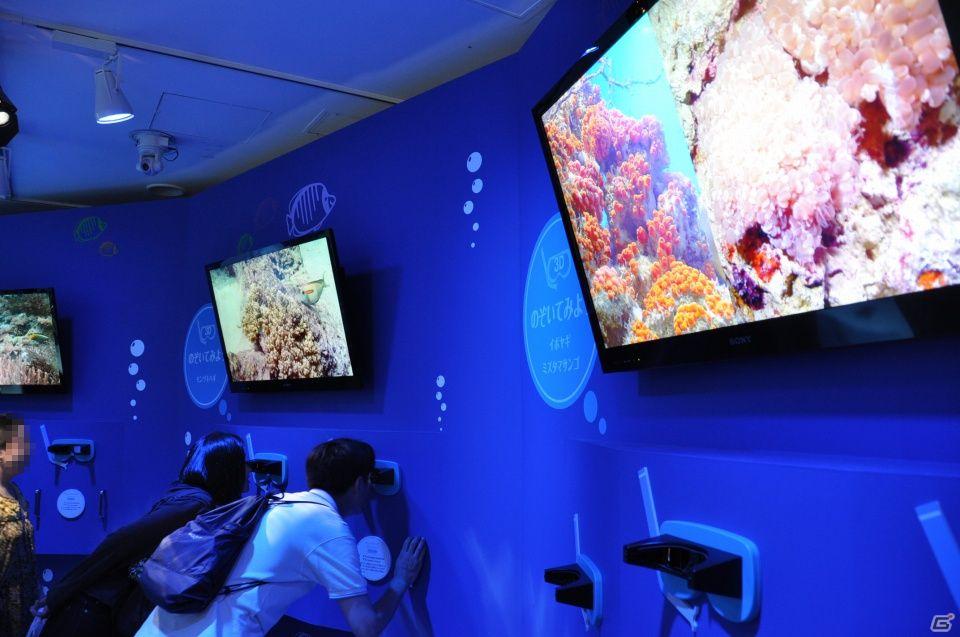 真夏の銀座に小さな海が出現！大画面で迫力のバーチャルリアリティを体験「Sony Aquarium VR 黒潮の海 イベント～VR黒潮の海で泳ごう！～」レポートの画像69
