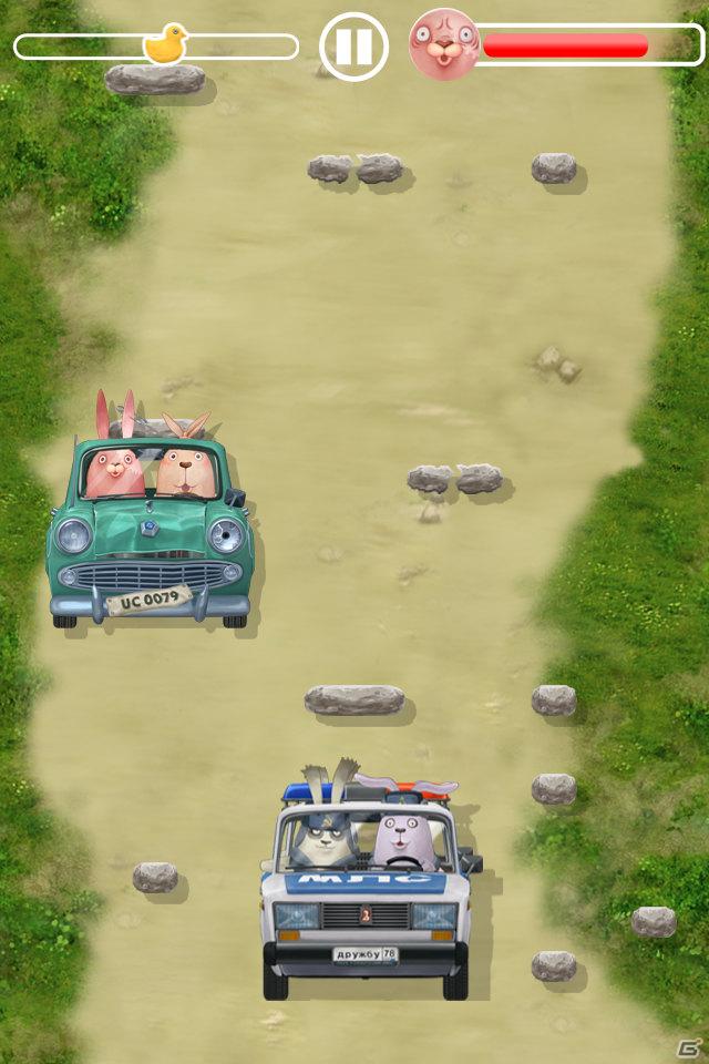 大人気ショート・アニメーション「USAVICH」のジャンプゲーム「USAVICH JUMP!」がiPhone/iPod touchに登場の画像3