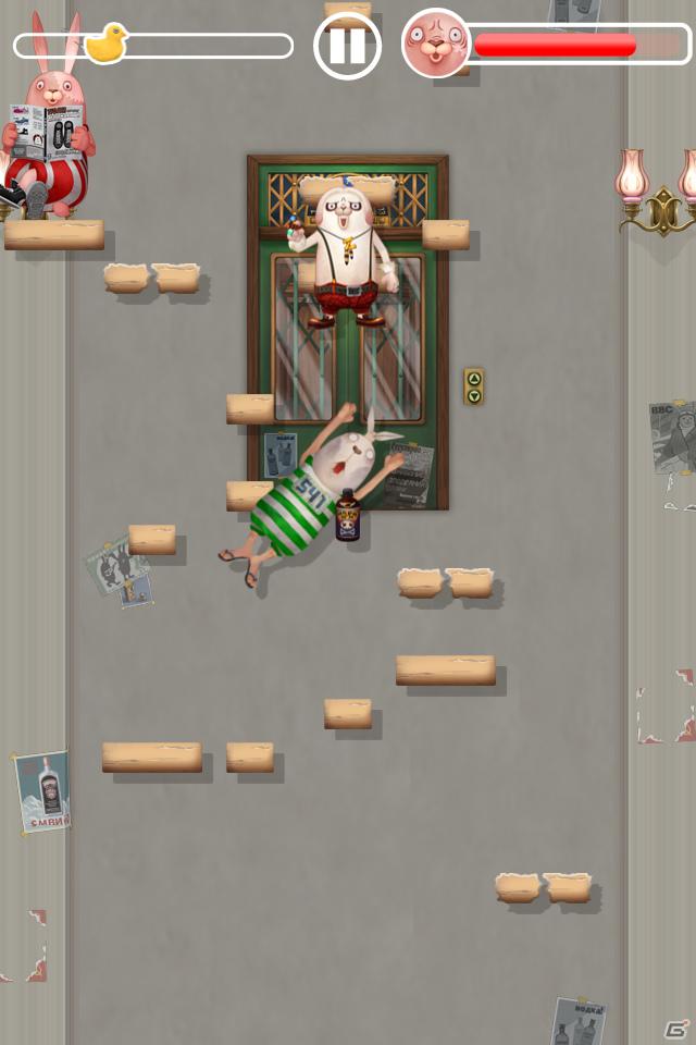 大人気ショート・アニメーション「USAVICH」のジャンプゲーム「USAVICH JUMP!」がiPhone/iPod touchに登場の画像4