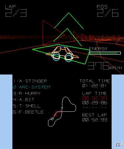 3DSダウンロードソフト「ARC STYLE：Jazzy BILLIARDS 3D Professional」「VectorRacing」本日配信の画像15