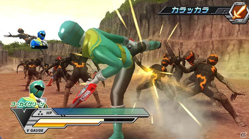 Wii「スーパー戦隊バトル レンジャークロス」ゴーカイジャー＆悪の軍団デビルジャークを紹介の画像11