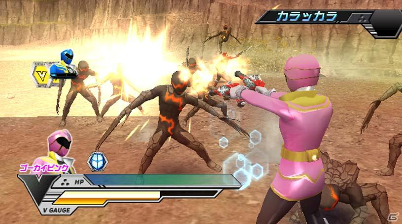 Wii「スーパー戦隊バトル レンジャークロス」ゴーカイジャー＆悪の軍団デビルジャークを紹介の画像18