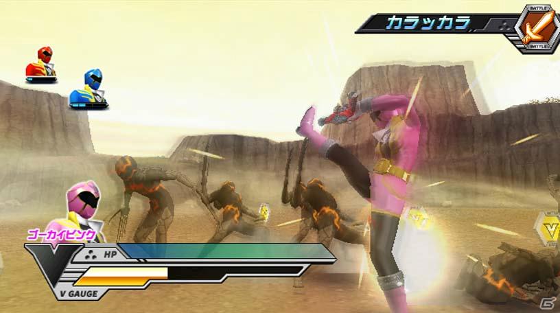 Wii「スーパー戦隊バトル レンジャークロス」ゴーカイジャー＆悪の軍団デビルジャークを紹介の画像19