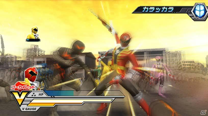 Wii「スーパー戦隊バトル レンジャークロス」ゴーカイジャー＆悪の軍団デビルジャークを紹介の画像2