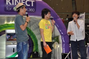「Xbox 360 Kinect体験キャラバンイベント」夏休みツアーを実施！「YOSHIMOTO WONDER CAMP 有楽町ラフピースクエア」お笑いコンビ「麒麟」によるデモステージ披露の画像39
