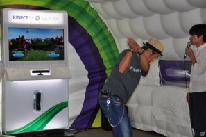 「Xbox 360 Kinect体験キャラバンイベント」夏休みツアーを実施！「YOSHIMOTO WONDER CAMP 有楽町ラフピースクエア」お笑いコンビ「麒麟」によるデモステージ披露の画像53