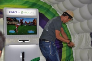 「Xbox 360 Kinect体験キャラバンイベント」夏休みツアーを実施！「YOSHIMOTO WONDER CAMP 有楽町ラフピースクエア」お笑いコンビ「麒麟」によるデモステージ披露の画像70