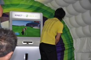 「Xbox 360 Kinect体験キャラバンイベント」夏休みツアーを実施！「YOSHIMOTO WONDER CAMP 有楽町ラフピースクエア」お笑いコンビ「麒麟」によるデモステージ披露の画像72