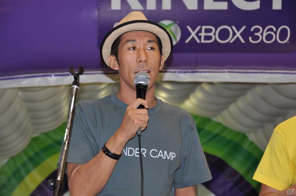 「Xbox 360 Kinect体験キャラバンイベント」夏休みツアーを実施！「YOSHIMOTO WONDER CAMP 有楽町ラフピースクエア」お笑いコンビ「麒麟」によるデモステージ披露の画像32