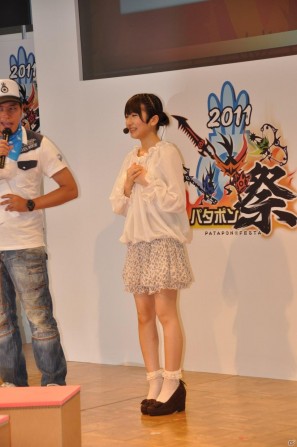 AKB48石田晴香さん＆椿姫彩菜さんがゲストとして登場！PSP「パタポン3」ファン感謝イベント「パタポン祭」アキバ・スクエアで開催の画像40