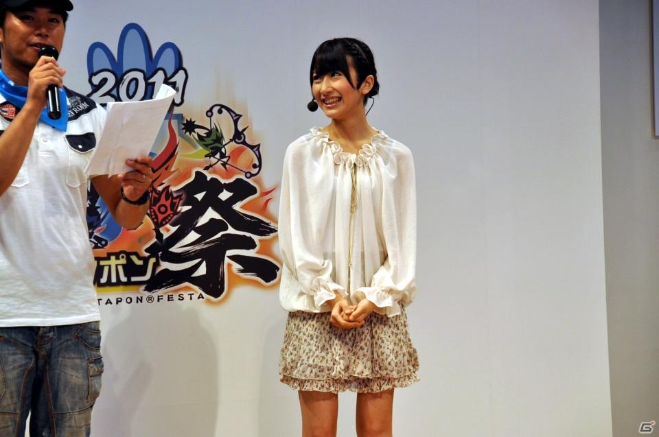 AKB48石田晴香さん＆椿姫彩菜さんがゲストとして登場！PSP「パタポン3」ファン感謝イベント「パタポン祭」アキバ・スクエアで開催の画像12