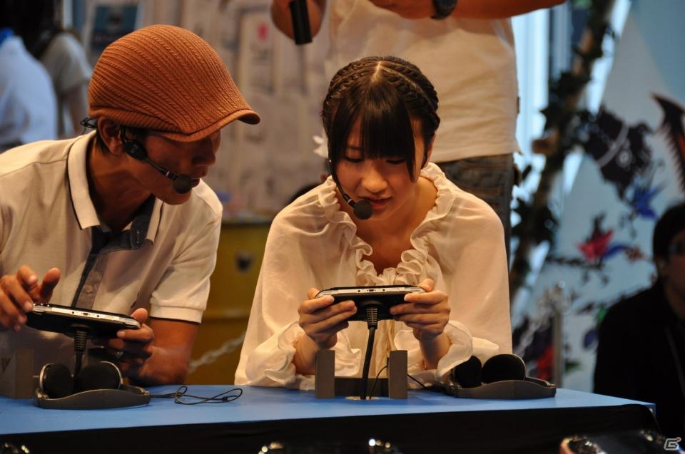 AKB48石田晴香さん＆椿姫彩菜さんがゲストとして登場！PSP「パタポン3」ファン感謝イベント「パタポン祭」アキバ・スクエアで開催の画像19