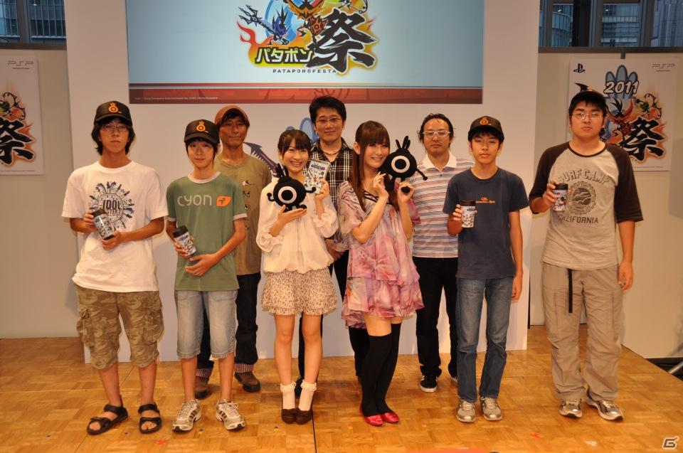 AKB48石田晴香さん＆椿姫彩菜さんがゲストとして登場！PSP「パタポン3」ファン感謝イベント「パタポン祭」アキバ・スクエアで開催の画像48