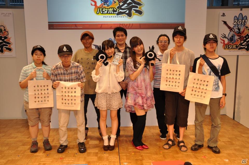 AKB48石田晴香さん＆椿姫彩菜さんがゲストとして登場！PSP「パタポン3」ファン感謝イベント「パタポン祭」アキバ・スクエアで開催の画像49