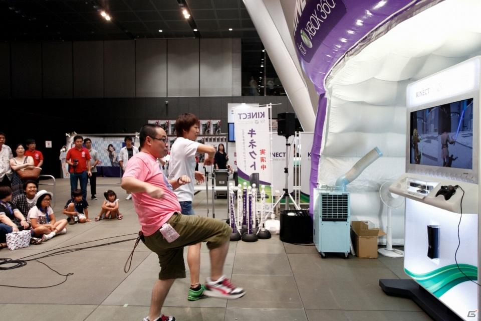 今が旬なお笑い芸人たちが日替わりで体験！YOSHIMOTO WONDER CAMPで開催された「Xbox 360 Kinect体験キャラバンイベント」続報の画像4