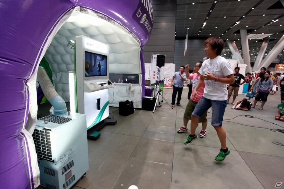 今が旬なお笑い芸人たちが日替わりで体験！YOSHIMOTO WONDER CAMPで開催された「Xbox 360 Kinect体験キャラバンイベント」続報の画像5
