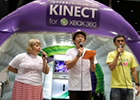 今が旬なお笑い芸人たちが日替わりで体験！YOSHIMOTO WONDER CAMPで開催された「Xbox 360 Kinect体験キャラバンイベント」続報
