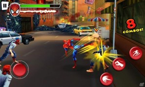 「Spider-Man： Total Mayhem HD」がドコモスマートフォン「GALAXY S II SC-02C」に対応の画像4