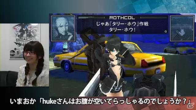 PSP「ブラック★ロックシューター THE GAME」ゲーム序盤やボスバトルを収録した公式プレイ動画を公開！の画像1